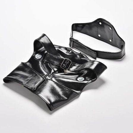 Läder Tokyo Ghoul Mask Cosplay dragkedja 1st