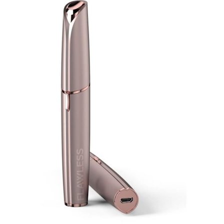 Finishing Touch felfria ögonbryn - Ny generation uppladdningsbara precisionsögonbrynstrimmer - skonsam och säker - vit