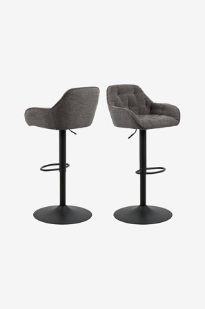 NORDFORM - Brooke baarijakkara, 2-p - Harmaa - Baarituolit & baarijakkarat - - Homeroom