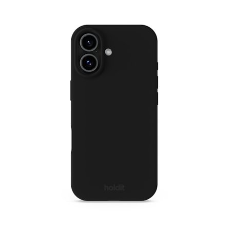 holdit iPhone 17 Mobilskal Silikon Svart