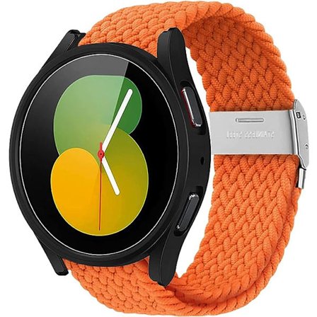 20mm Samsung Galaxy Watch 5/Watch 5 Pro /Watch 4/4 Classic/Watch 3 /Gear Sport/Gear S2 Classic, kudottu ranneke Galaxy Watch Active 2:lle