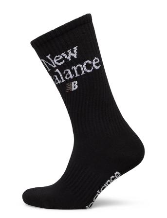 Nb Essentials Celebrate Crew Socks 1 Pair Black New Balance