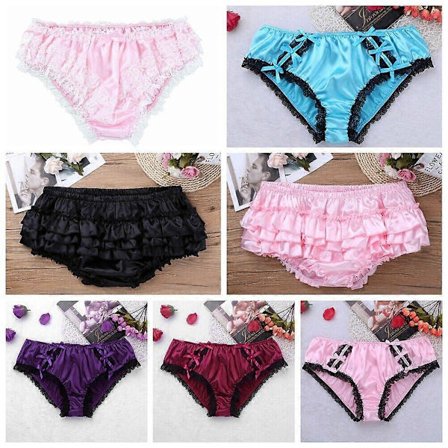 Sexy Menn Elastiske Blonde Truser Shorts Sissy Truser Undertøy Underbukser[YJD]