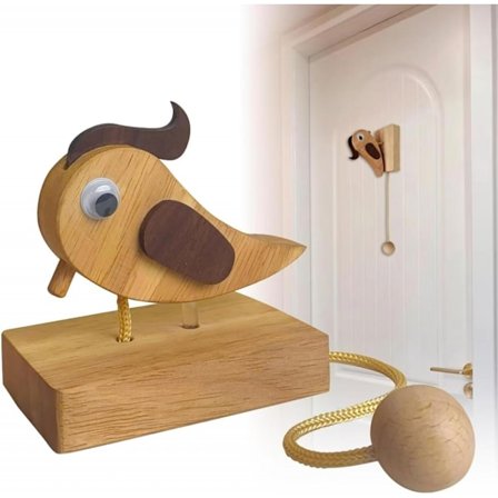 Spætte Dørhammer, Håndlavet Kreativ Spætte Dørklokke, Unik Dekoration