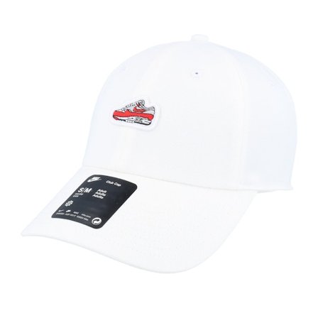 Nike - White unconstructed Caps - Club Air Max 1 White Dad Cap @ Hatstore