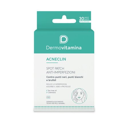 DERMOVITAMINA Acneclin Spot Patch Anti-Imperfezioni 30pz - Maschera Purificante viso