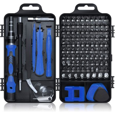 IC Mini-sett, 115 deler, sett for elektronikk, modellbyggere, bærbare datamaskiner