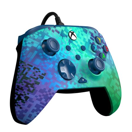 PDP Rematch Wired Controller - Glitch Green - Gamepad - Microsoft Xbox Series S