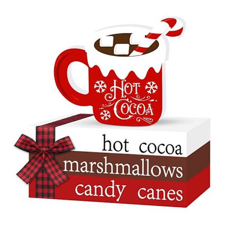 Puisia koristeita, kirjakoristeita, joulukoristeita