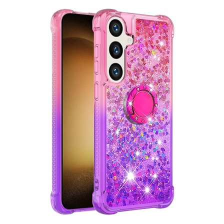 Mobilskal till Samsung Galaxy S26 Pro TPU Gradiant Stöd Skydd - Rosa+Lila