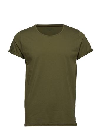 Jimmy Solid T-shirts Short-sleeved Grønn Resteröds