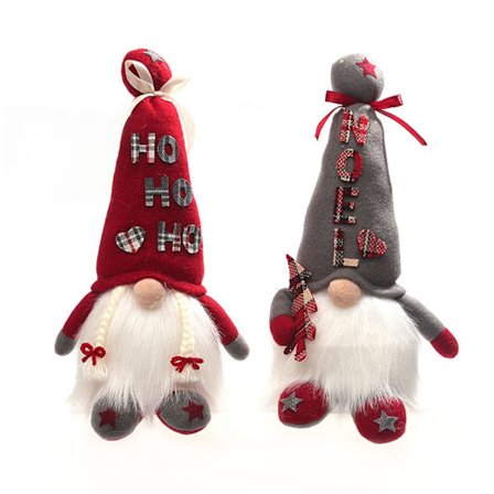 Joulukoriste Tonttu LED-valolla, 2 kpl