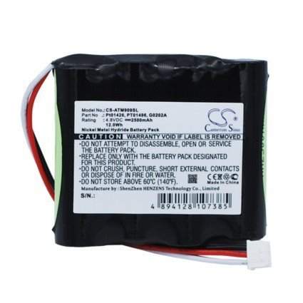 Batteri for test, undersøkelse, utstyr for Anritsu MT9090, MT9090A, 909815B og andre.