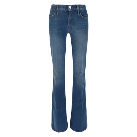 Frame, Flared Jeans Blauw, Dames, Maat:W25