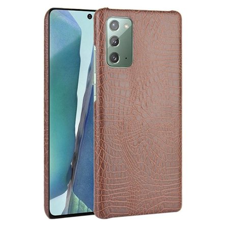 Croco Samsung Galaxy Note 20 skal - Brun