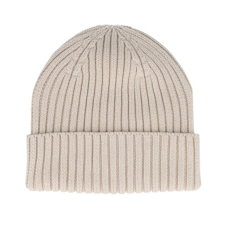 Beechfield - Beige cuff Beanie - Kids Organic Cotton Almond Cuff @ Hatstore