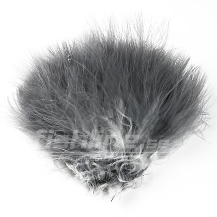 Marabou Strung - Shad Gray