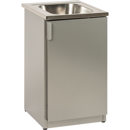 Nimo TB 500 T Vaskebenk titan, høyre, Vaskerom