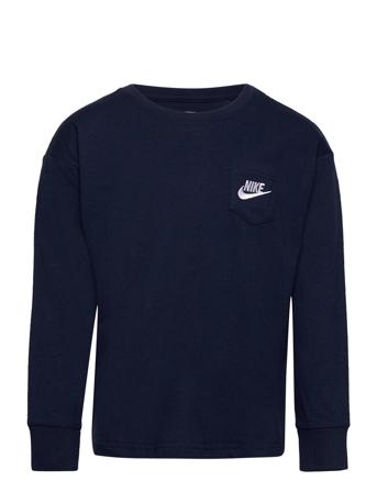 Nsw Relaxed Ls Lbr Tee / Nsw Relaxed Ls Lbr Tee Navy Nike