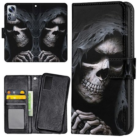 Xiaomi 12 Pro - Plånboksfodral/Skal Grim Reaper