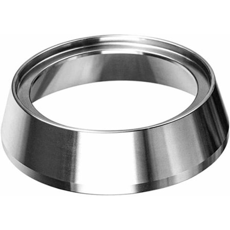 Espressodoseringstrakt, doseringsring i rustfritt stål for kaffemaskiner (54 mm)
