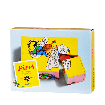 PIPPI Pusselklossar, 6 bitar Spel & pussel ONESIZE