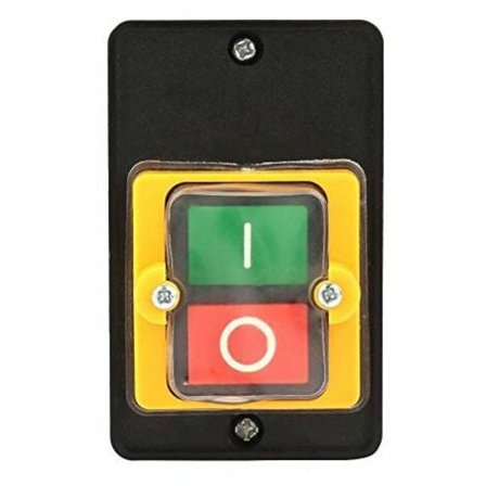 Trykknapkontakt og lysdæmper, AC380V 5A Vandtæt Til/Fra Kontrolboks, (KAO-5M)