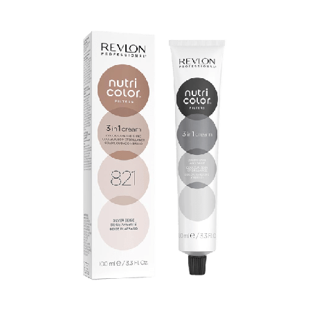 Revlon Professional Nutri Color Filters 821 Silver Beige Hårfärg Unisex 100 ML