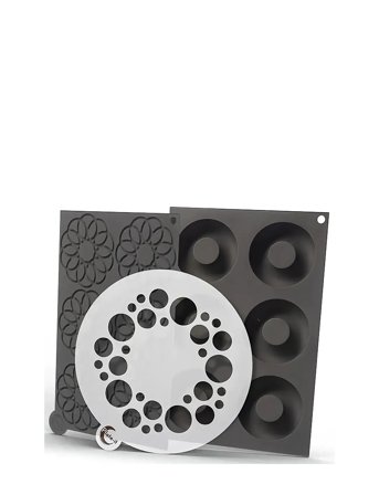 Plate it Molds Inner Circle Set 3 Plate-It - Grey - ONE SIZE