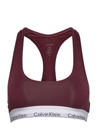 Bralette Lingerie Bras & Tops Soft Bras Tank Top Bras Rød Calvin Klein
