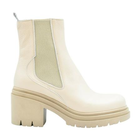 Janet & Janet, Ankle Boots Beżowy, Kobieta, Rozmiar: 38 EU