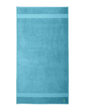 Player Bath Sheet Home Textiles Bathroom Textiles Towels & Bath Towels Sininen Ralph Lauren Home