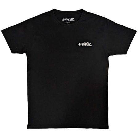 Gorillaz Unisex Adult Pocket Spray - George Group T-Shirt M Bla Black M