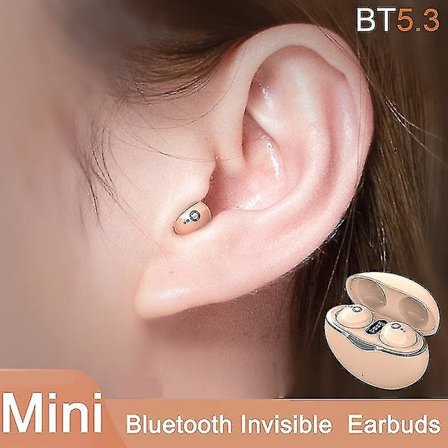 Uudet A6 Mini Bluetooth -kuulokkeet 5.3 Invisible Earbuds Langattomat kuulokkeet Tws Noise Reduction Sleep In Ear kuulokkeet, jotka yhteensopivat 