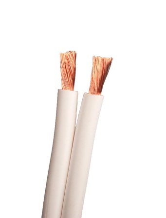 SUPRA 2000000147 Høyttaler 0,127 mm, syrefrie kobberkomponenter 2x4.0, hvit, 400 m, Stikkontakter & kabler