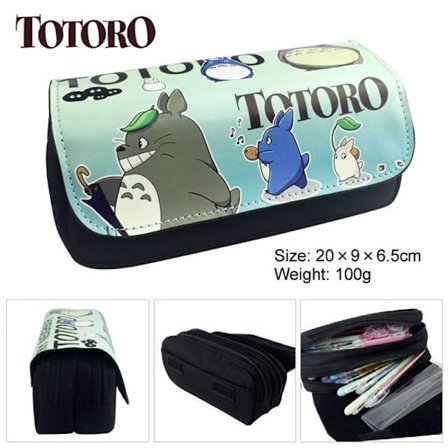 Min granne Totoro pennfodral Leende Totoro barnens pennfodral brevpapper 20x9x6.5