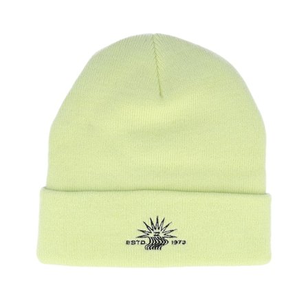 Billabong - Theme Beanie Light Green Cuff Cuff Yellow Beanie - @ Hatstore