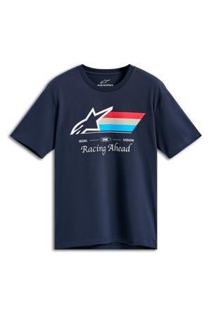 T-Shirt Alpinestars Trifecta CSF Bleu Marine XL