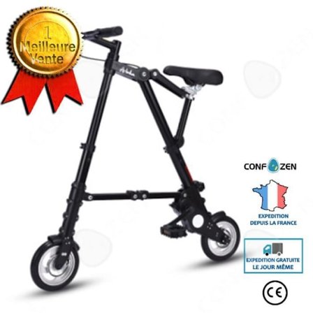 Sammenklappelig cykel - CONFO - Mini cykel 8 tommer - Aluminium legering - Letvægtig - Sammenklappelig