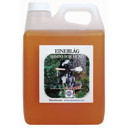 Einerlåg Naturlig Hundesjampo - 2,5L