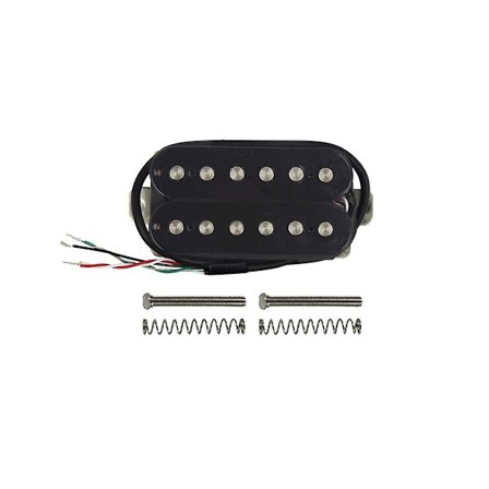 12 Fasta Elektriska Gitarr Pickuper Dubbla 4 Ledningar Dubbel Spole Alnico