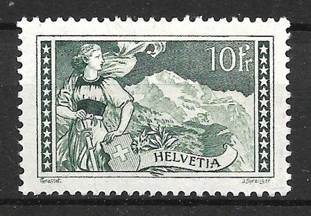 Schweiz 1927 - AFA 245 - Ubrugt
