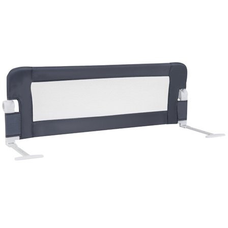 Sammenfoldelig sengehest til småbørn med justerbare stropper, 121x40,5x42 cm, Grå