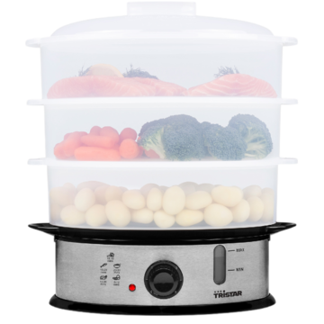 Dampkoker 3-lags vannsystem Tr