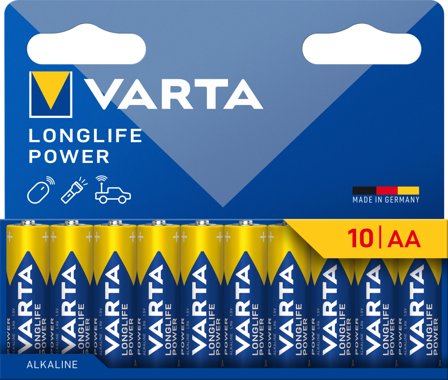 VARTA Longlife Power AA Blister 10-pack