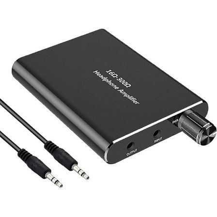 16-300Ω Hörlursförstärkare Portabel Hörlursförstärkare 3,5MM m/Audio USB-kabel