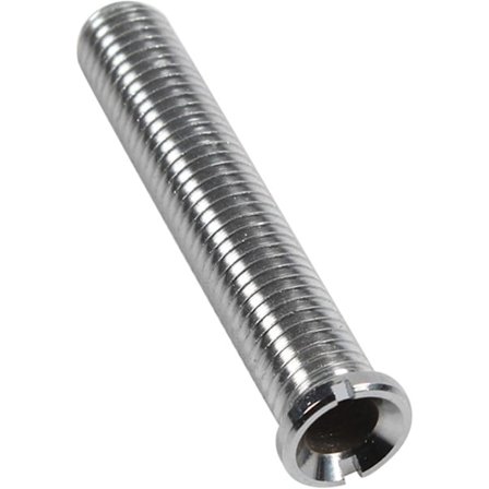 Kjøkkenvask - Hul Skrue for Vaskekurv - Messing Gjengeskrue - M12 x 70mm Gjenge - For Vask