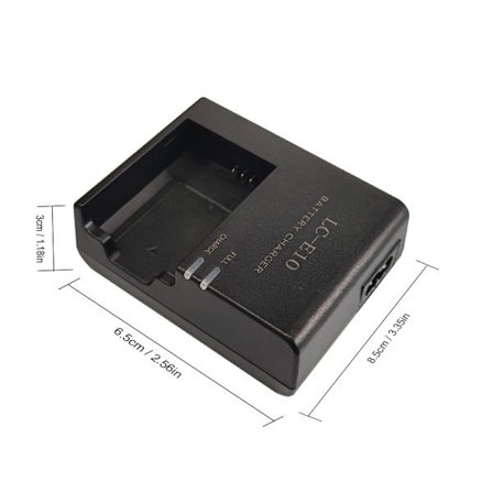 Laturi Canon EOS 1100D 1200D 1500D 3000D X50 LC-E10/LP-E10 akulle