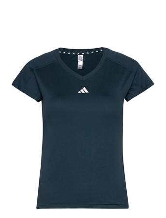 Tr-Es Min T T-shirts & Tops Short-sleeved Blå Adidas Performance*Betinget Tilbud