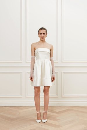 Malina Bridal - Naya miniklänning - M - Ivory